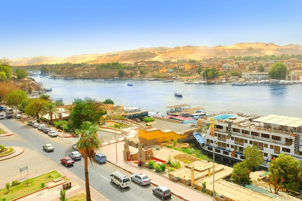 Nile Hotel Aswan Zewnętrze zdjęcie